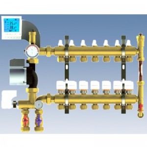 CDX20.1 ... trung tâm điều khiển nhiệt độ trộn nước nóng sàn